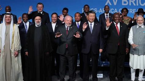 Iran and Saudi Arabia are among 6 nations set to join China and Russia in the BRICS economic bloc
